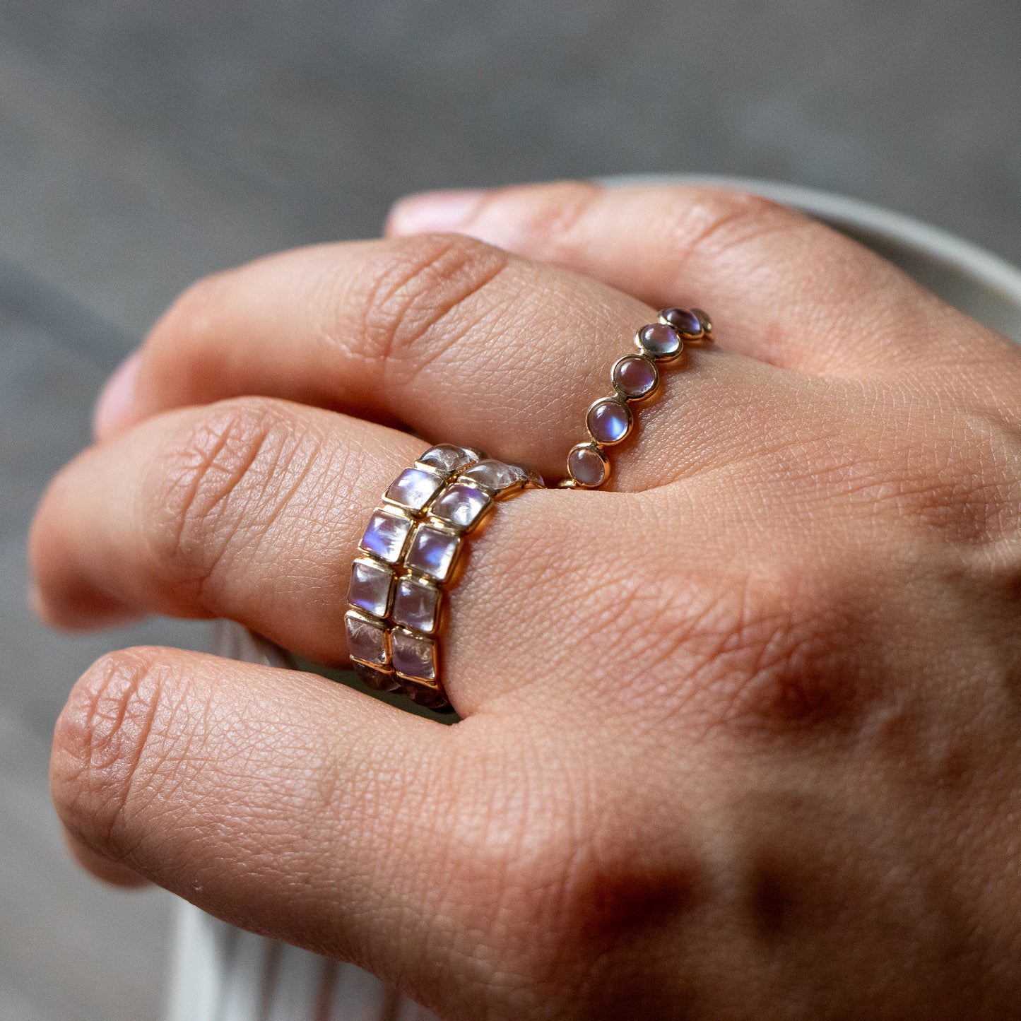 Classic Chakra Single Row - Ring