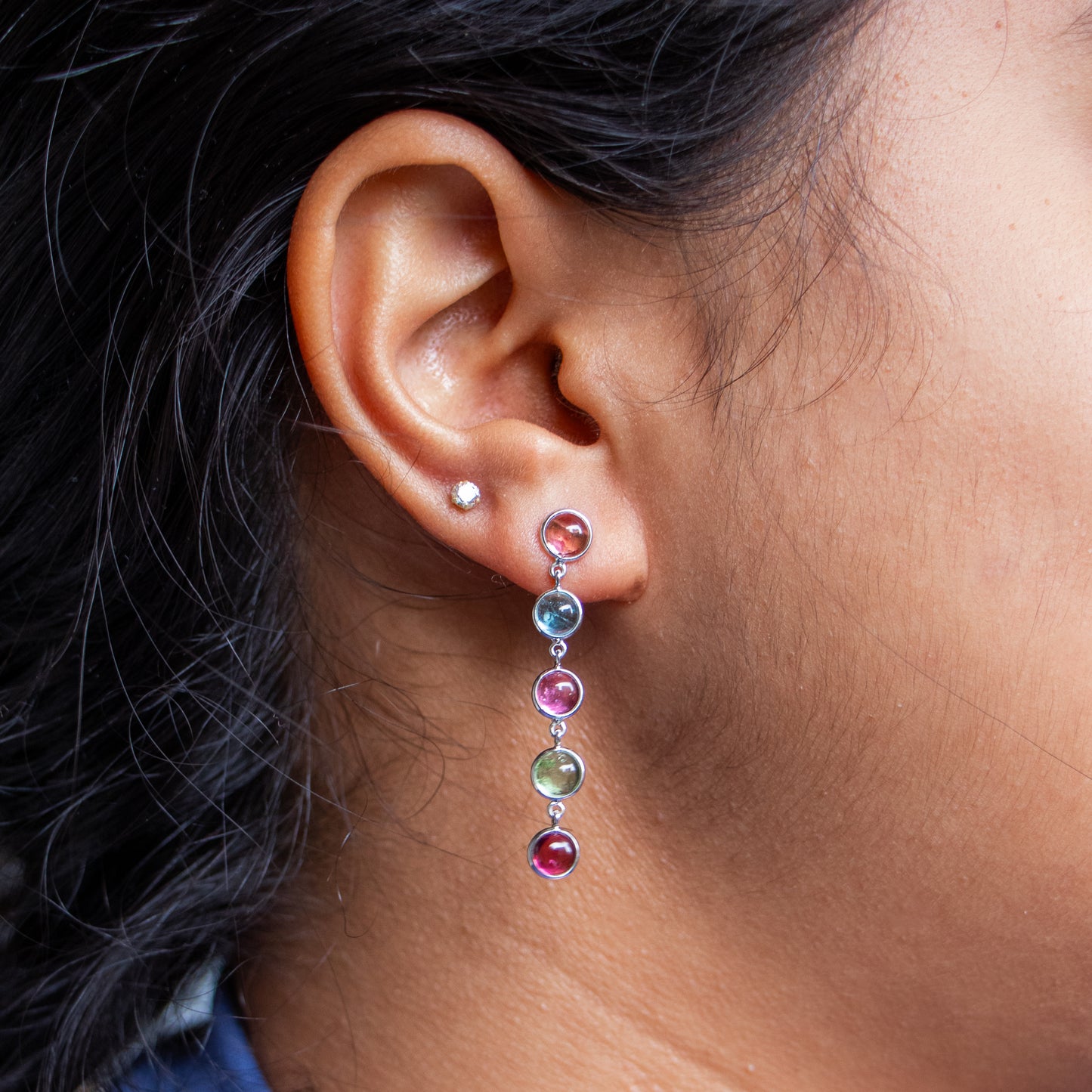 Heavy Chakra Dangling - Earrings