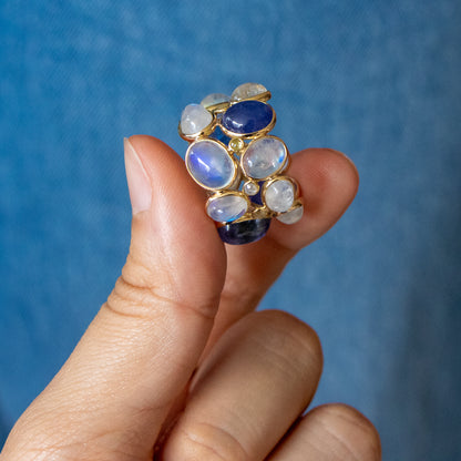 OOAK Hydrangea - Ring