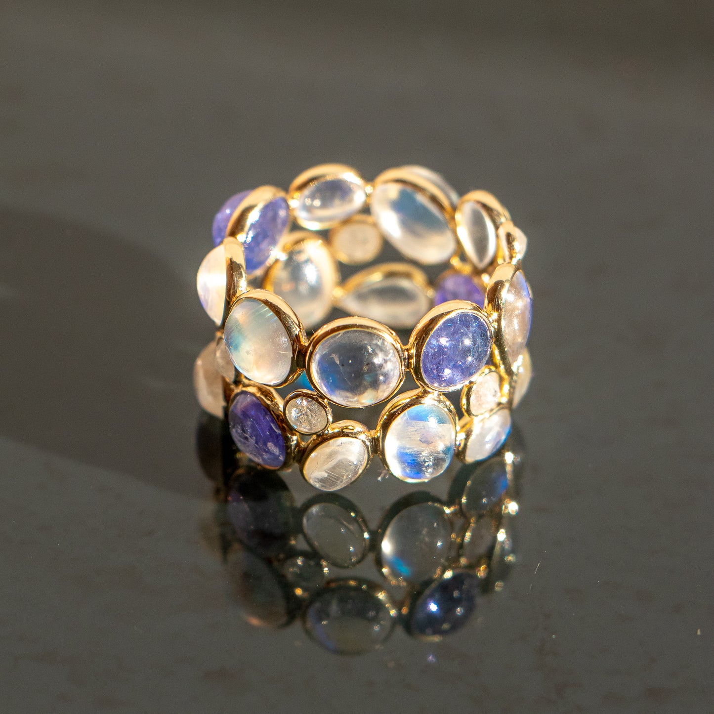 OOAK Hydrangea - Ring